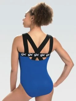 GK Elite GymTek Elastic Back Tank Leotard