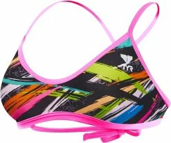 TYR Two Piece Suits Ravana Crosscut Tieback Top