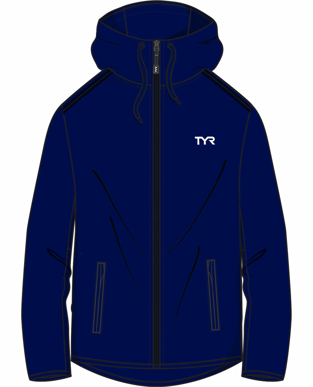 TYR SKY Warmup Hoodie - Male 3 TYR SKY Warmup Hoodie - Male